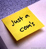 Just a com's